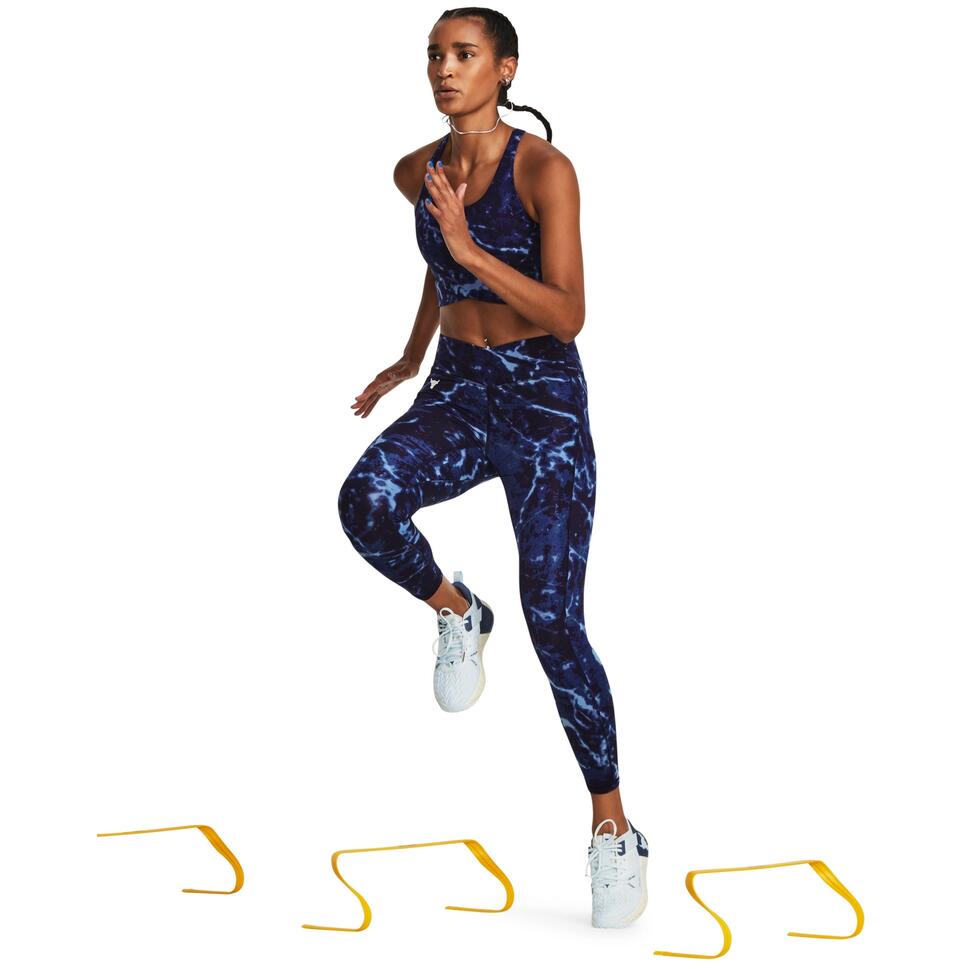 Legginsy damskie UNDER ARMOUR PROJECT ROCK Crossover Lets Go