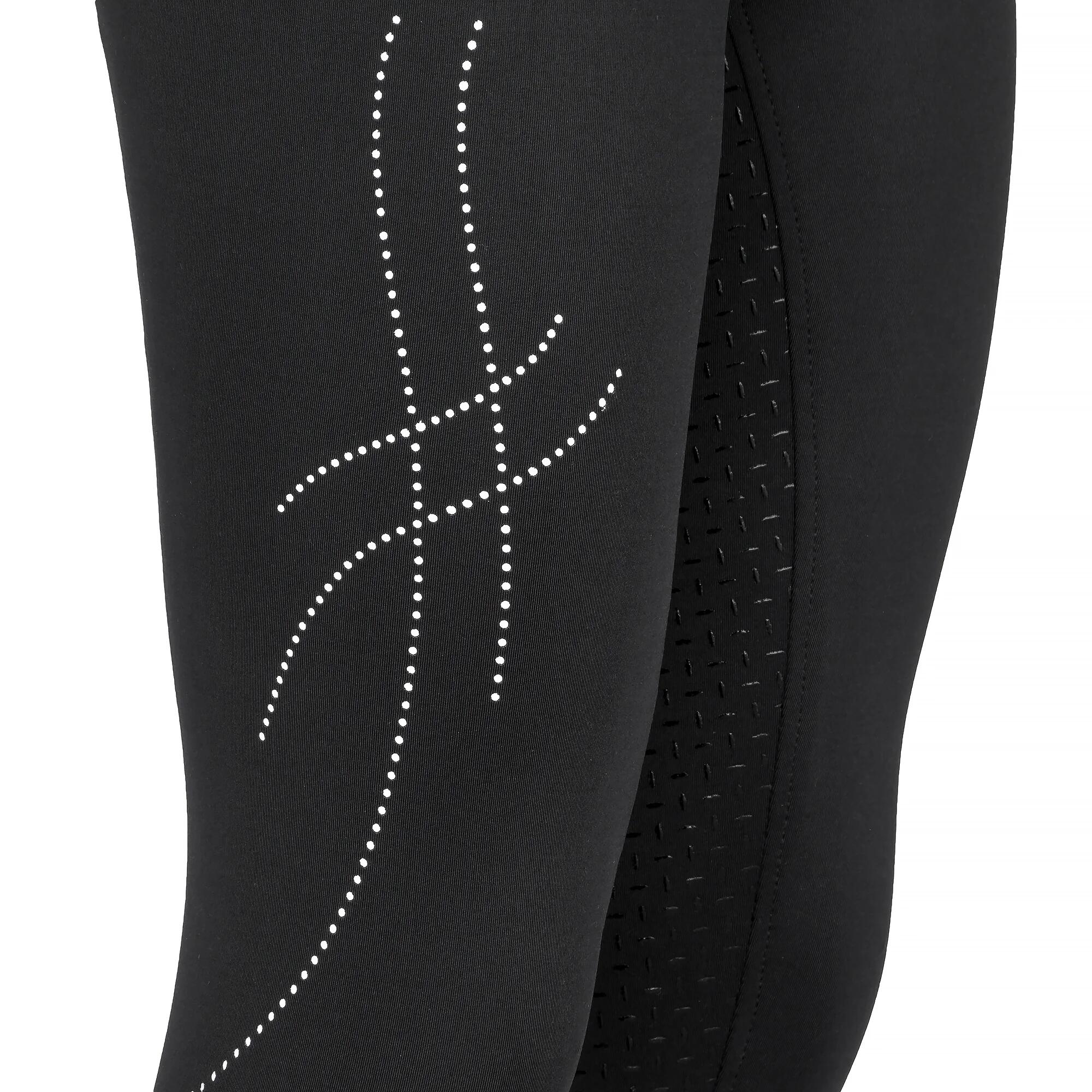 Leggings da equitazione da donna START Hillingdon con seduta completa 4/5