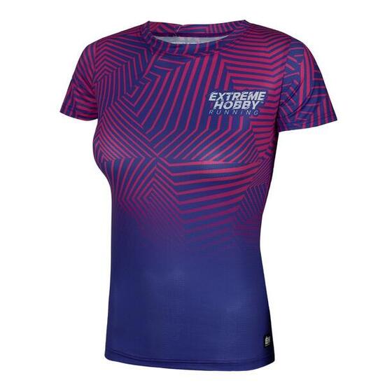 Maillot de running à manches courtes pour femme EXTREME HOBBY CALEIDOSCOPE