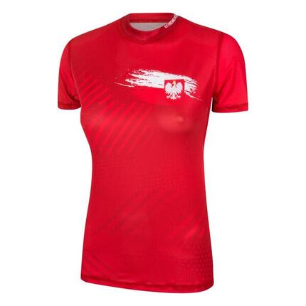 Maillot de running à manches courtes pour femme EXTREME HOBBY POLAND PRIME