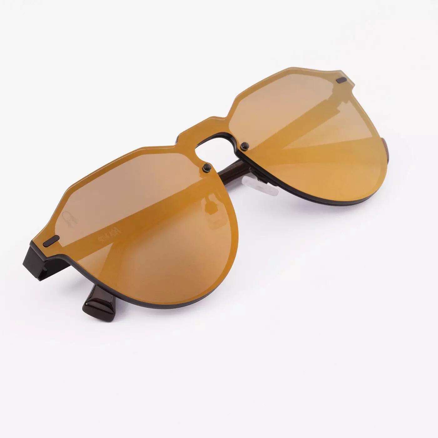OKULARY HAWKERS X STEVE AOKI - GUN METAL VEGAS GOLD WARWICK VM 4/5