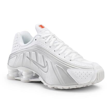 Zapatillas - Running - Unisex - Shox R4 - Blanco/Metalizado