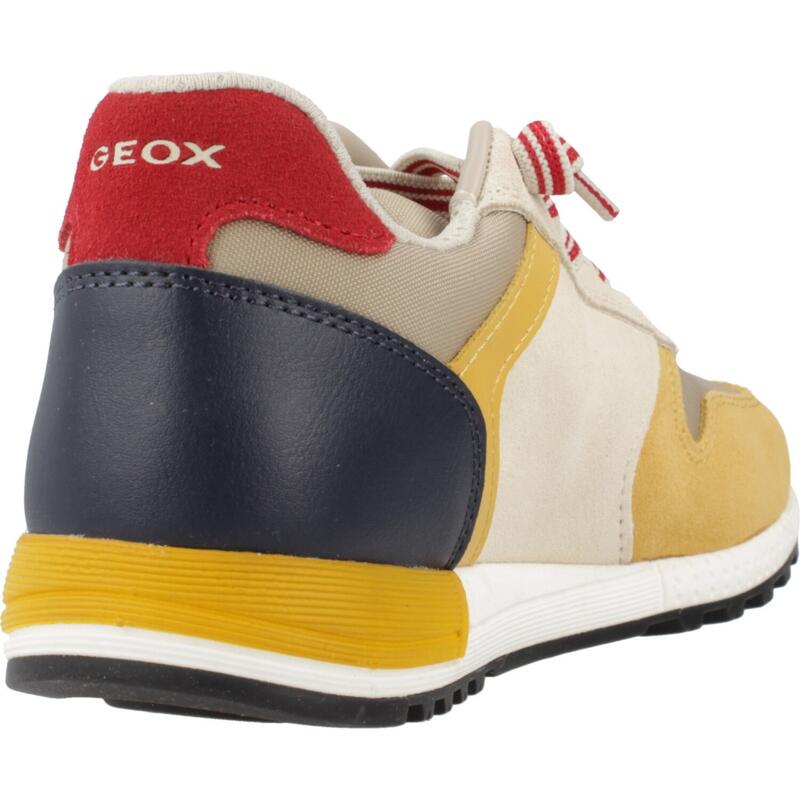Pantofi Sport Geox Model J Alben Culoare Galben