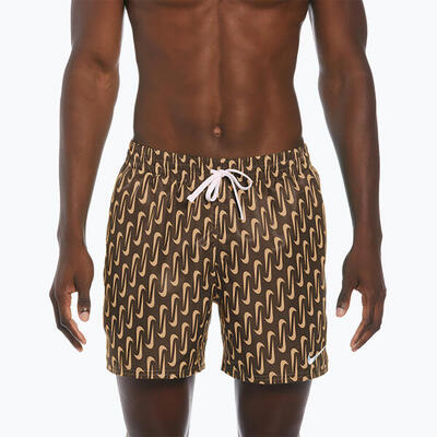 Nike Swoosh Link 5" Volley Badeshorts für Herren