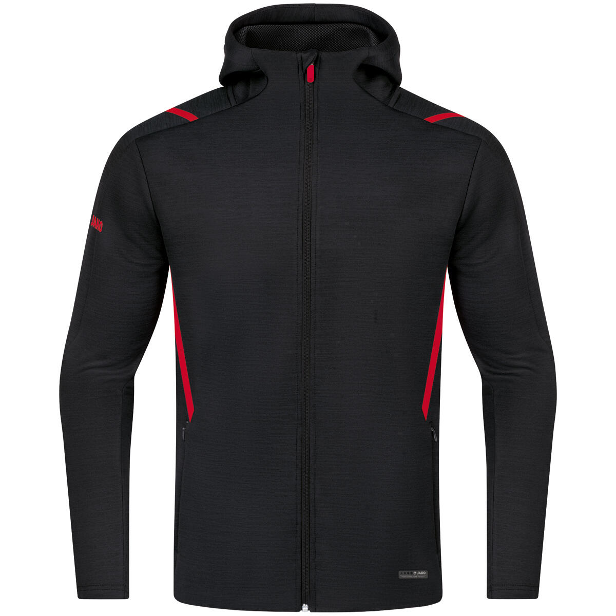Jako - Veste De Survêtement À Capuche De Loisir Jako Challenge - Coupe Vent - Noir|rouge - Decathlon