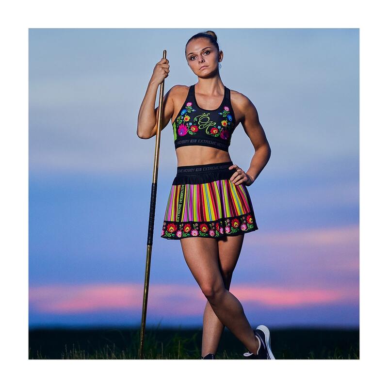 Jupe avec short intégré pour fitness et gym EXTREME HOBBY FOLK