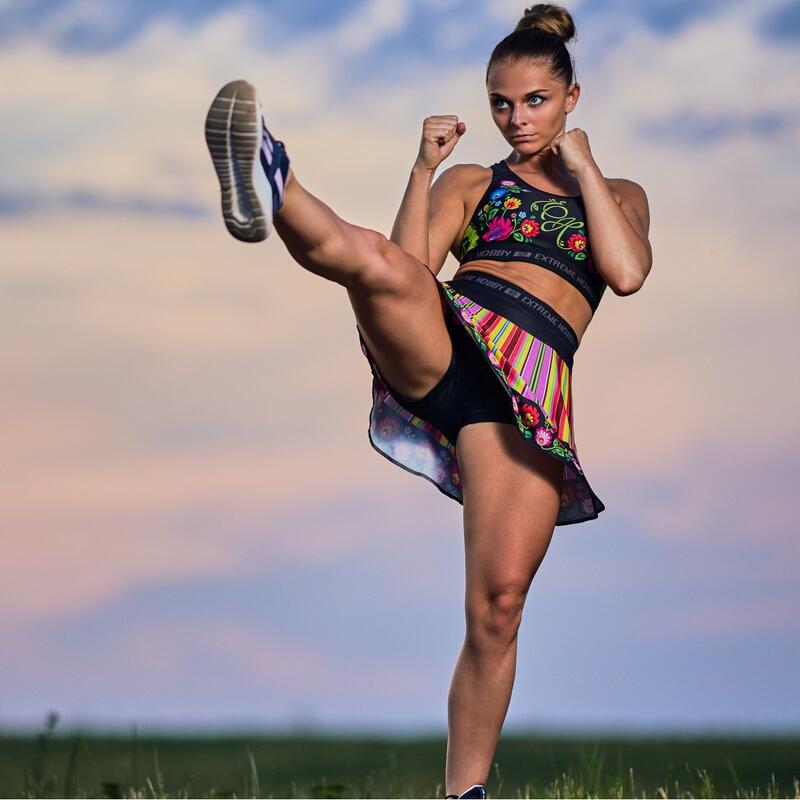 Jupe avec short intégré pour fitness et gym EXTREME HOBBY FOLK