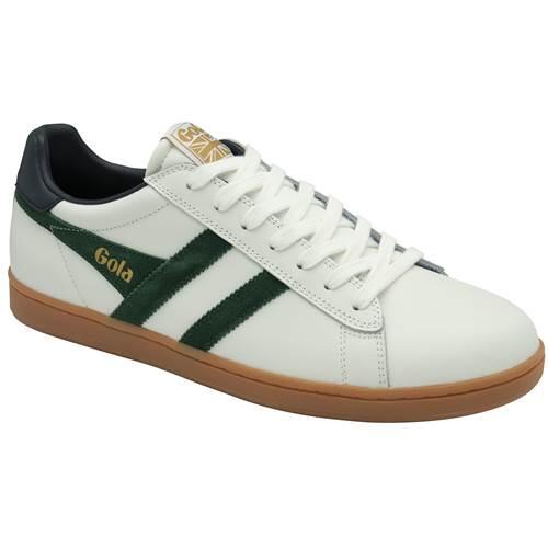 Gola - Baskets Homme Equipe Ii Leather - Baskets - Multicolore|vert - 43 - Decathlon