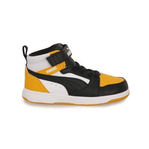 Puma - Rebound v6 jaune moyen/noir 396542-19 2/5