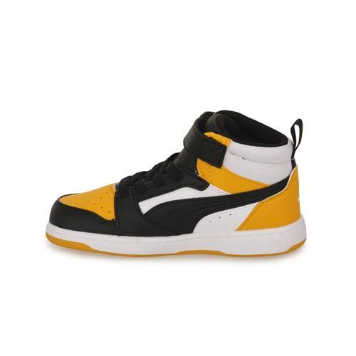 Puma - Rebound v6 jaune moyen/noir 396542-19 3/5