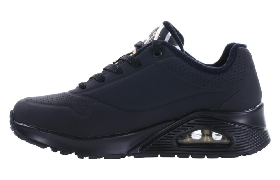 Buty na co dzień damskie SKECHERS UNO METALLIC LOVE eko skóra
