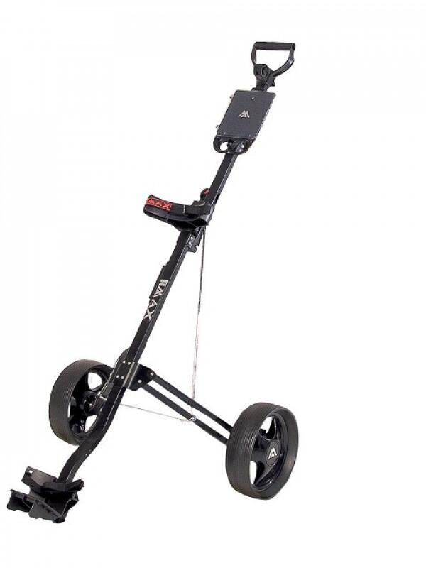 BIG MAX Basic2 Wheel Golftrolley - Golfwagen - Schwarz