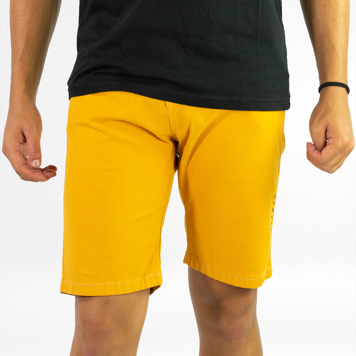 JEANSTRACK Turia br ocre klimmende broek man