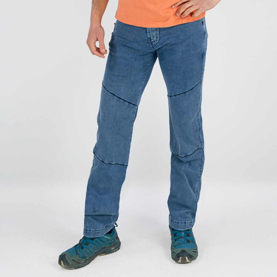 Montaña Vaqueros Escalada Pantalón Vaquero Escalada, Boulder Y