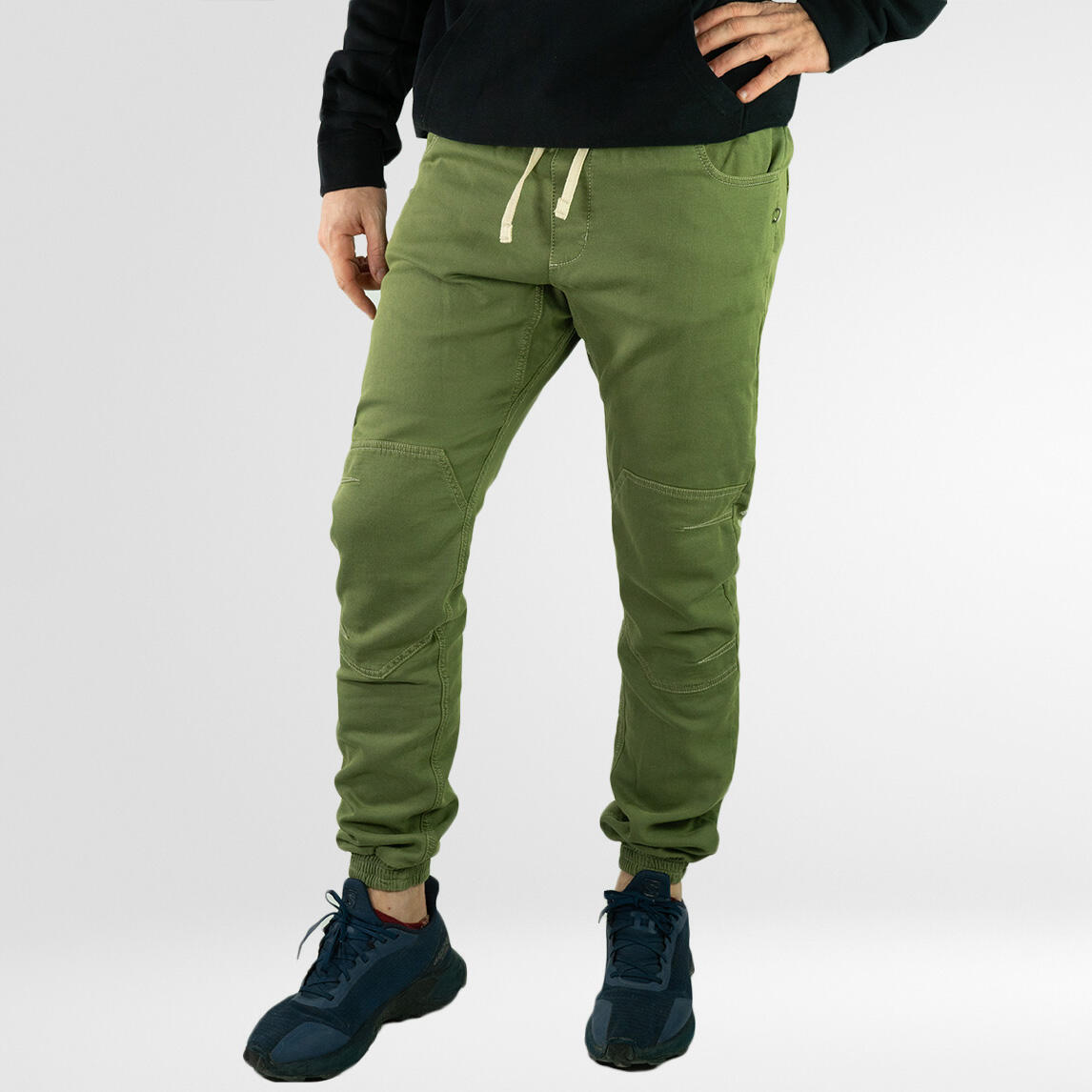 JEANSTRACK Pantaloni da arrampicata Monte Khaki Man