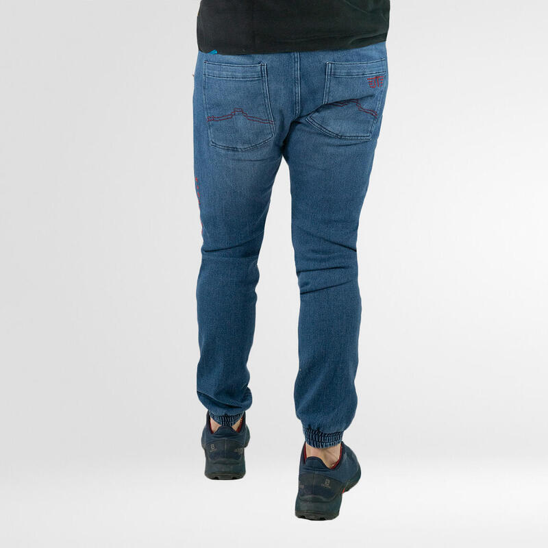 Pantalon d'escalade Montan Jeans Rinse Man
