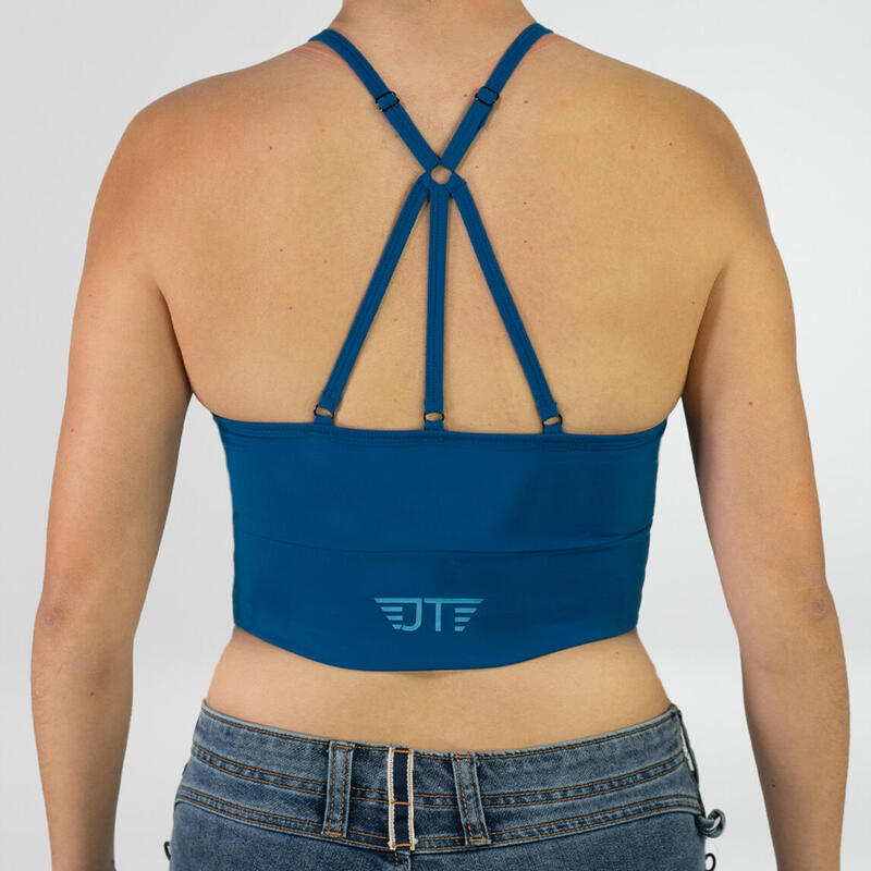 Top Deportivo Jeanstrack Navy femme