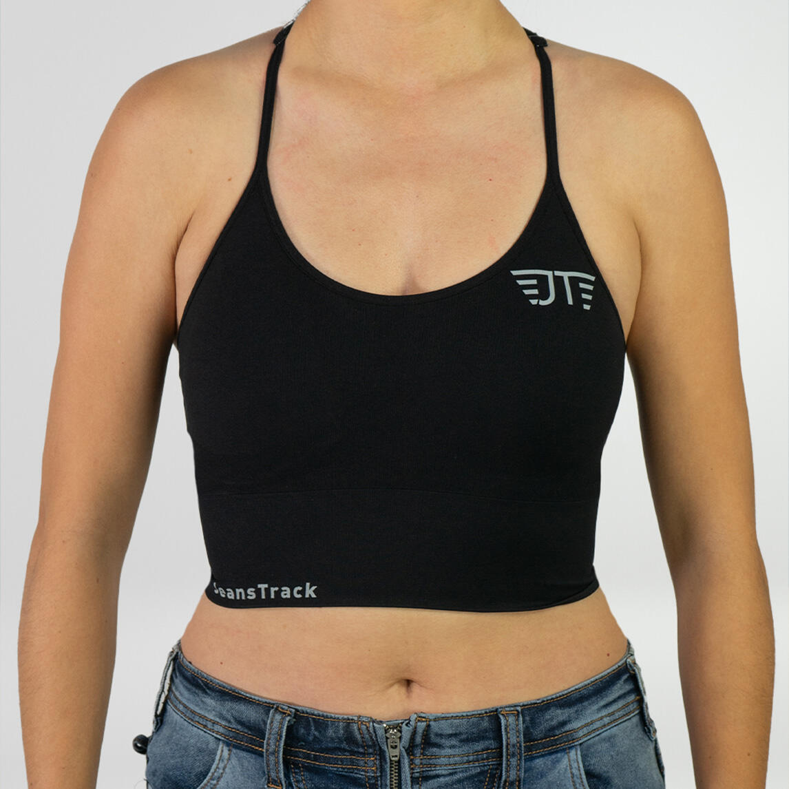 JEANSTRACK Jeanstrack Black Woman Top