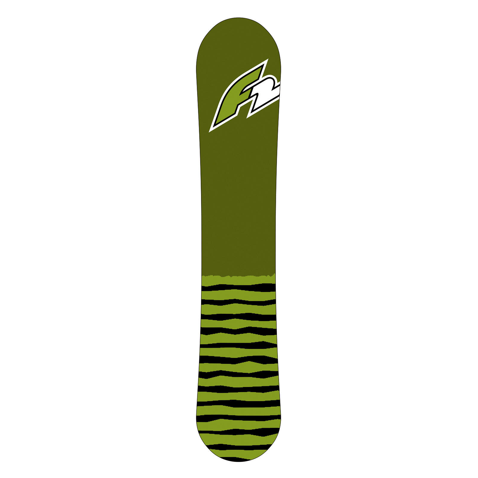F2  Snowboard Reverse Freeride/Freestyle 163W cm  Lime 2025 2/2