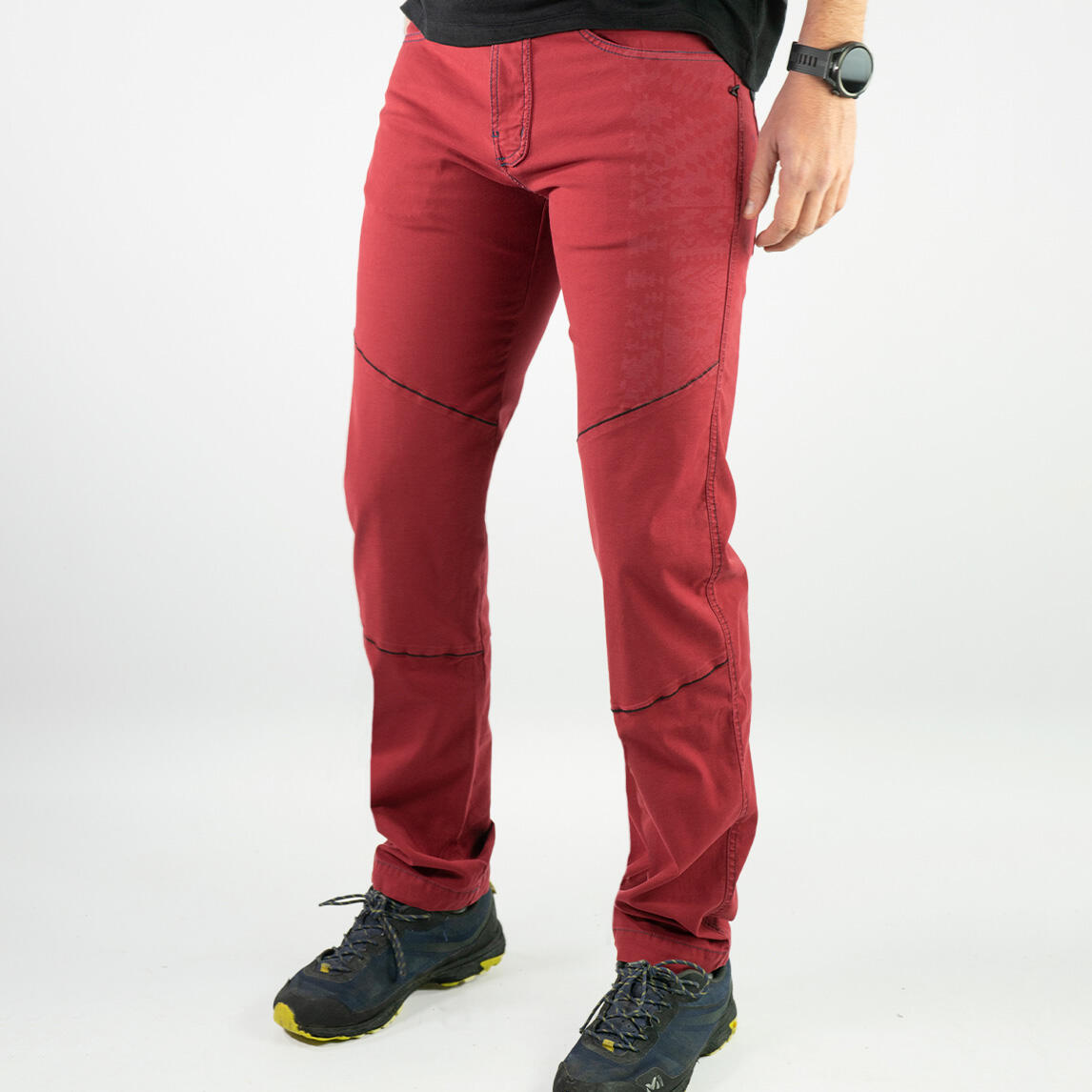 JEANSTRACK Pantaloni da arrampicata da uomo totem Rubi