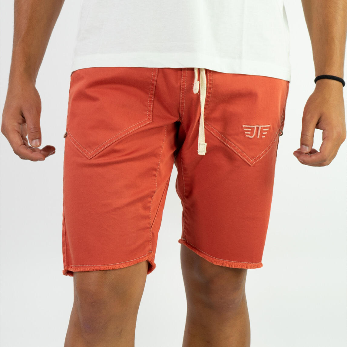 Jeanstrack - Pantalon D'Escalade - Trekking Montes Short Anturio Man - Pantalons - Rouge - 38 S - Decathlon