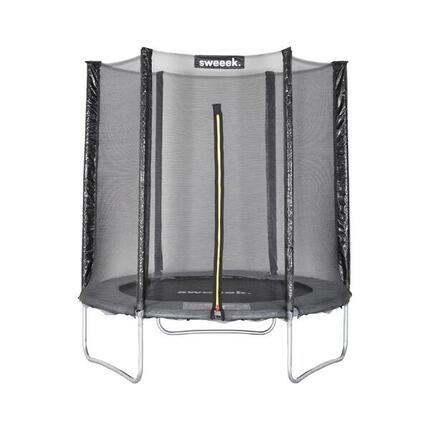 Trampoline 180cm - Cassiopée vert avec son filet de protection - Trampoline de