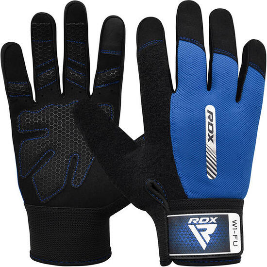 Trainingshandschoenen W1 - extra grip Blauw - Blauw - S