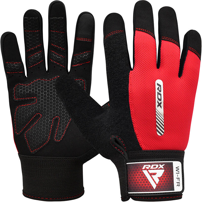 Rdx Sports - Gants De Musculation W1 – Gants Entiers - Gants - Rouge - 38 S - Decathlon