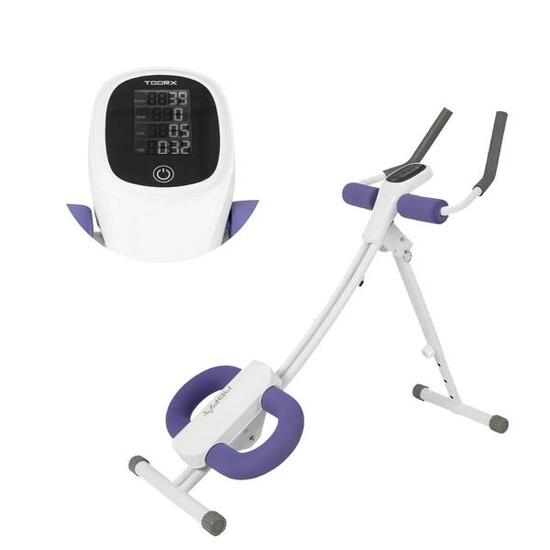 Entraîneur de muscles abdominaux pliable AB-Fit avec ordinateur