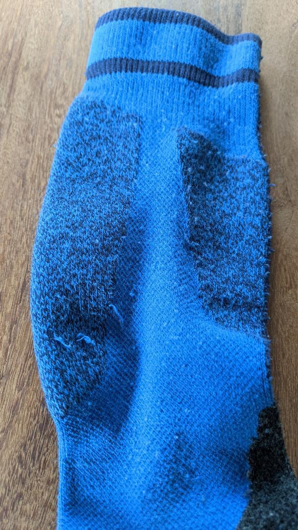 Entre Particuliers - Chaussette de ski et de snowboard Wedze 100 bleu t 2/2