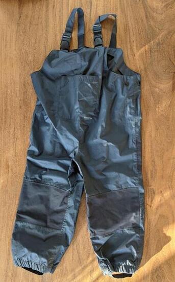 Entre Particuliers - Pantalon imperméable avec bretelles 4-5 ans