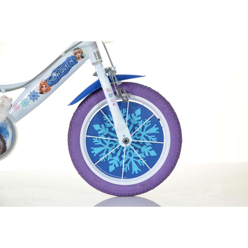SCH SNOW QUEEN 14", vélo pour enfants, avec accessoires