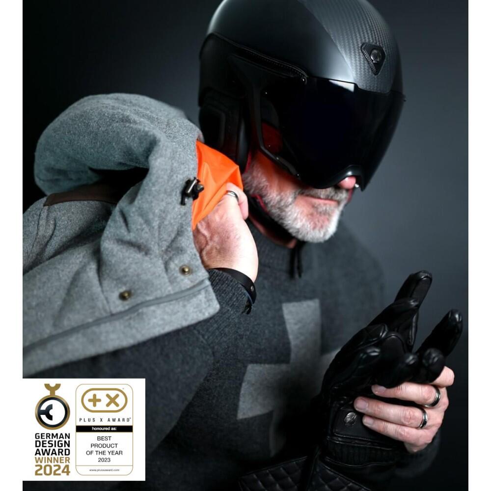 Casco da sci in carbonio - Falcon S senza visiera 5/5