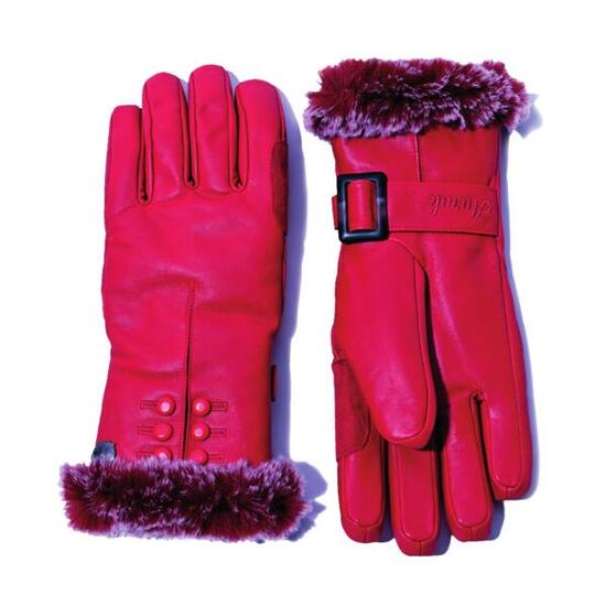 Gelbe Handschuhe - Damen