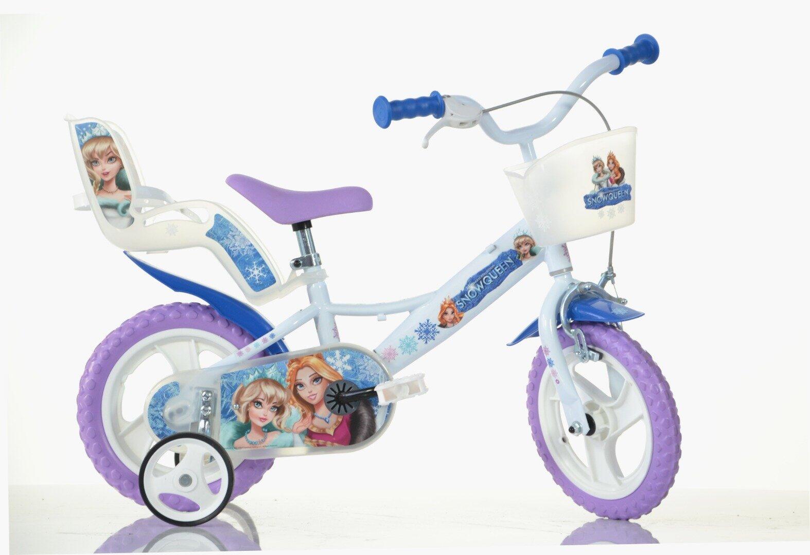 F.LLI SCHIANO SCH SNOW QUEEN 12", bicicletta per bambini, con accessori
