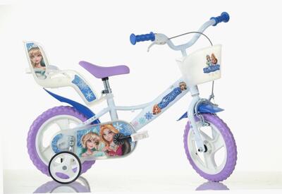 SCH SNOW QUEEN 12". bicicletta per bambini. con accessori