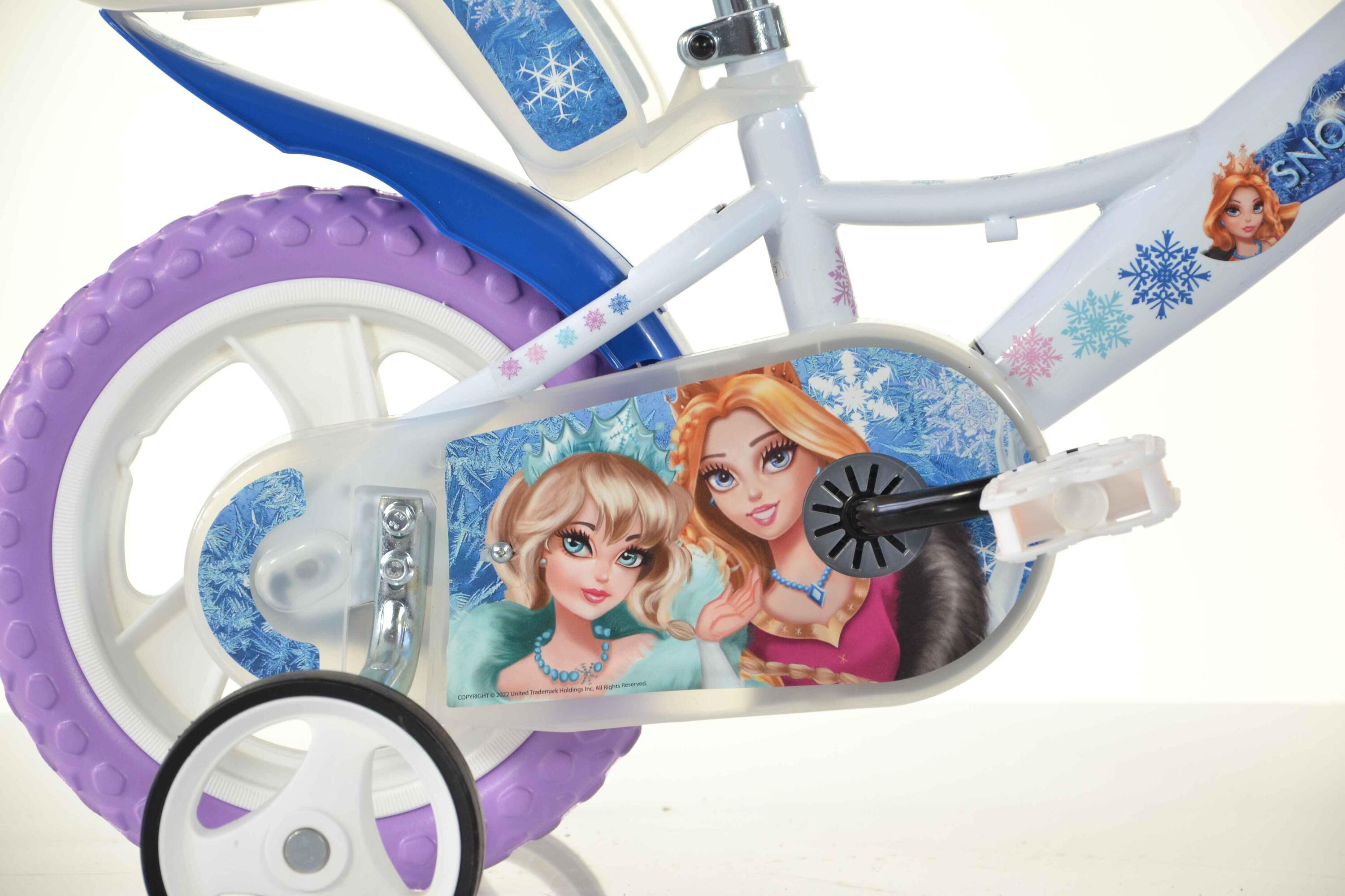 SCH SNOW QUEEN 12”, bicicleta para crianças, com acessórios 2/4