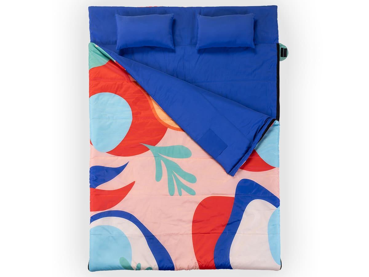 Sac de couchage rectangulaire Sovro 190 - adultes - 3 saisons - 190 x 80 cm 7/7