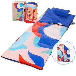 Sac de couchage rectangulaire Sovro 220 - adultes - 3 saisons - 220 x 80 cm