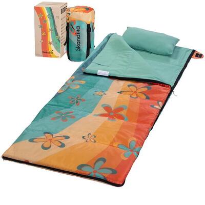 Slaapzak voor kamperen sovro 190 lite - volwassenen - 3 seizoenen - 190 x 80 cm