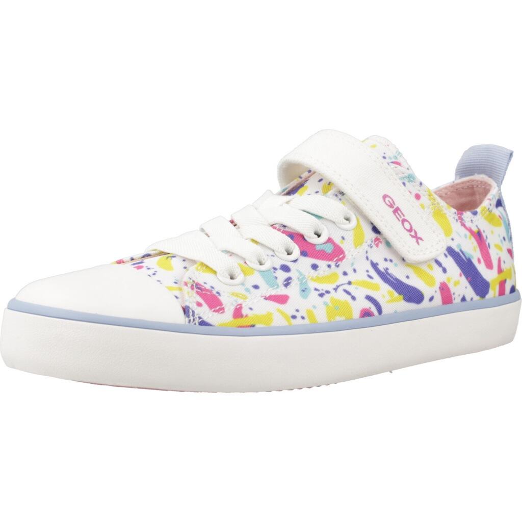 GEOX Tenisky Geox Model J Gisli Girl Barva Bílý