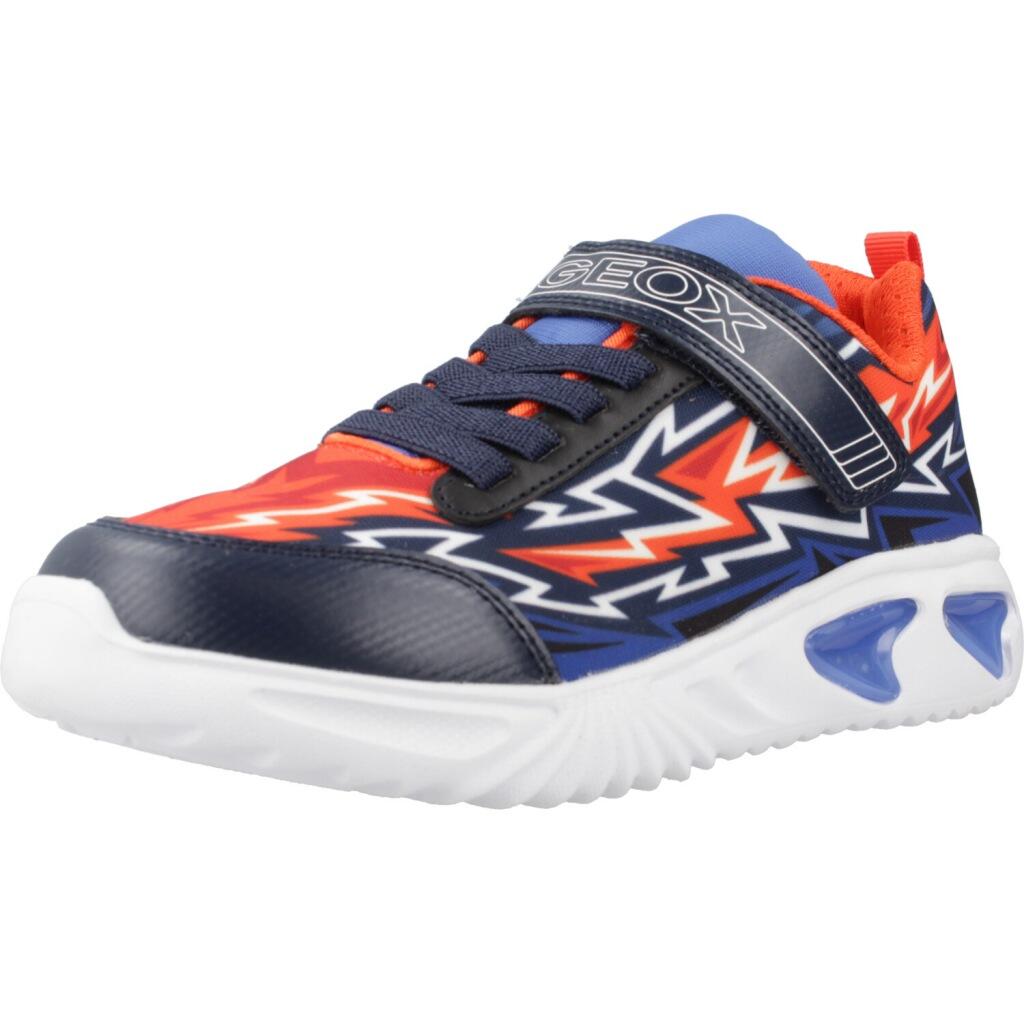 Tenisówki Geox Model J Assister Boy Kolor Niebieski