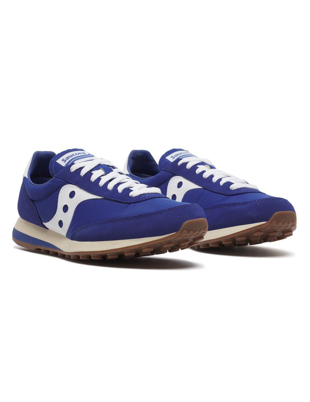 Zapatillas para Hombre Saucony Trainer Azul 3/4