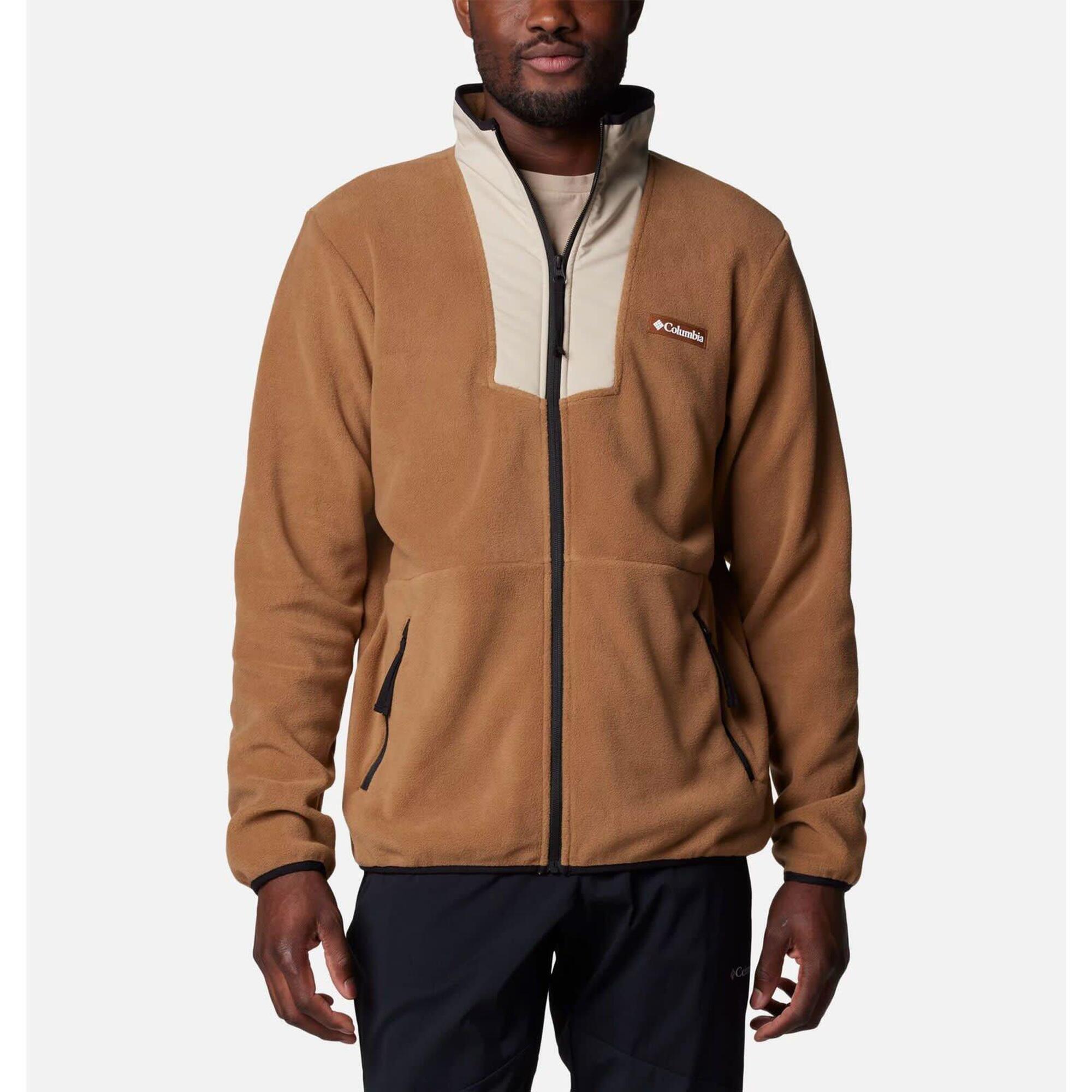 Columbia - Polaires Et Pulls Homme - Columbia Sequoia Grove Fz - Delta - Polaire - Beige|marron - 48 Xl - Decathlon