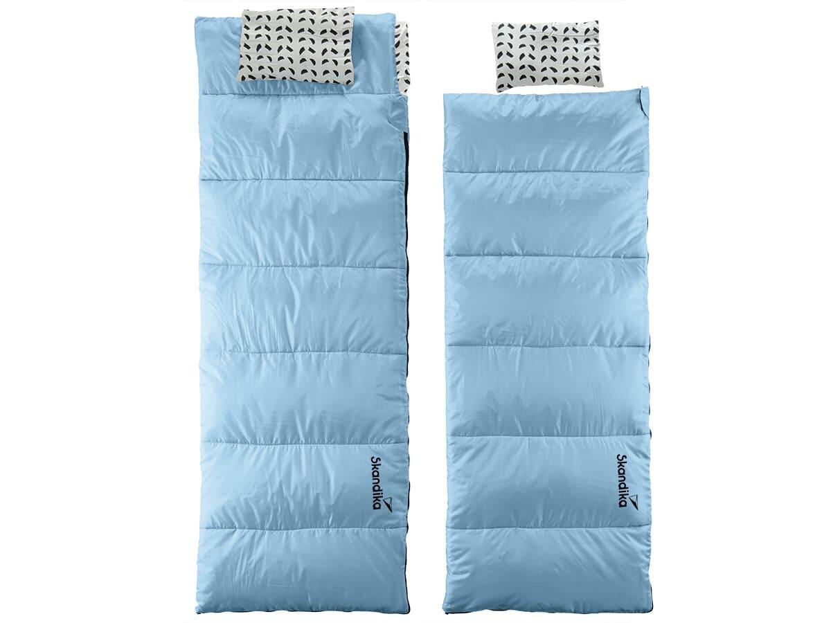 Sacco a pelo Iceland - Outdoor - doppio/singolo - separabile - borsa trasporto 4/6
