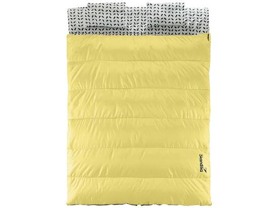 Seconde vie - Sac de couchage rectangulaire Iceland Double - 2 pers, séparable