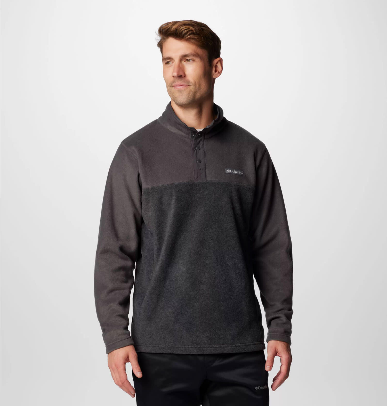 Polaires Et Pulls Homme - COLUMBIA Steens Mountain - Charcoal 2/6