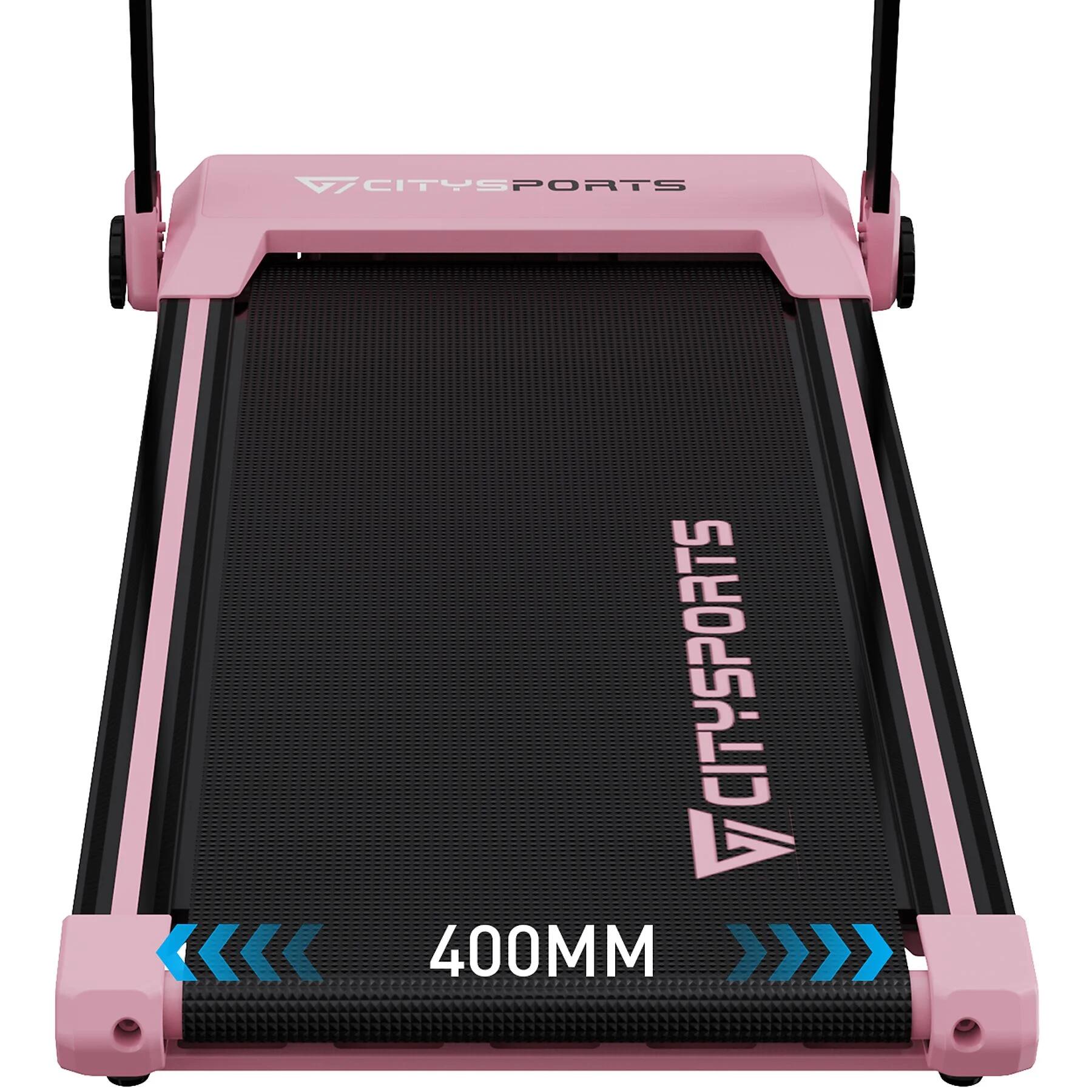 Cinta de Correr Plegable 1400W,WP9,APP,Bluetooth,Velocidad 1-12km/h,Rosa 6/7