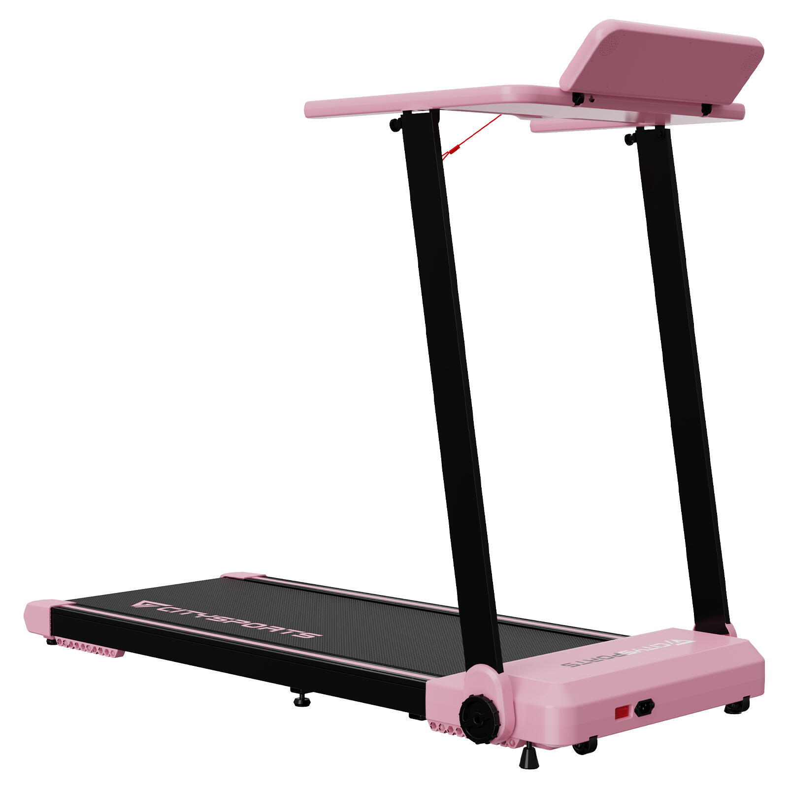 Cinta de Correr Plegable 1400W,WP9,APP,Bluetooth,Velocidad 1-12km/h,Rosa 2/7