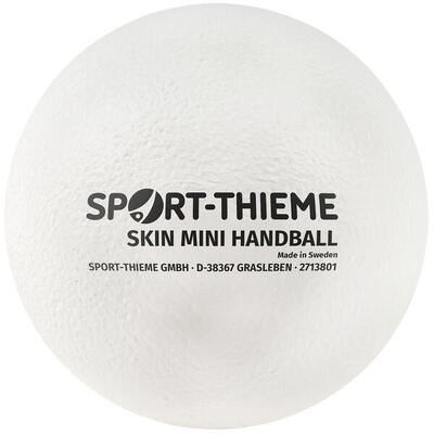Weichschaumball Skin Mini Handball Handball Unisex Weiß